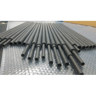 TELESCOPIK CARBONFIBER TUBE 6METR